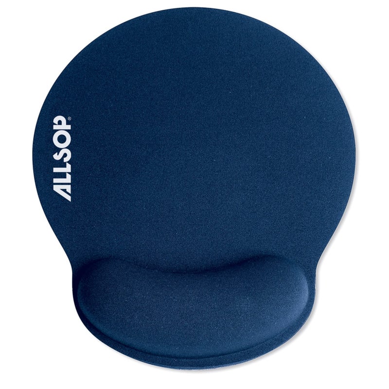 Allsop ASP30206 Mouse Pad Pro Memory Foam Mouse Pad - Blue - Image 1